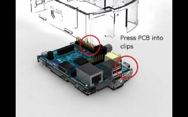 Raspberry-Pi-Case: Details und Handhabung der Raspberry-Pi-Box von  One-Nine-Design (Bild: One-Nine-Design)