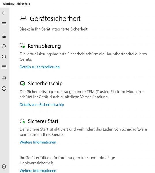 Überwachen der Serversicherheit in den Einstellungen von Windows Server 2022. (Microsoft / Joos)
