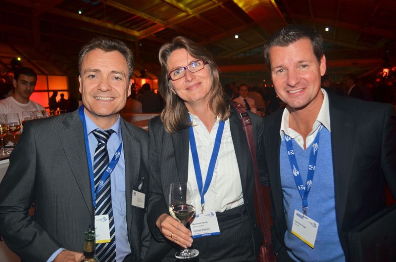 Thomas Kessler (Sapphire), Marianne Daude (WD) und Gerhard Trinkl (DCI) (Archiv: Vogel Business Media)