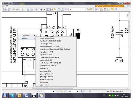 Nützliche Links: Schaltplanausgabe als PDF-Datei mit eingebauten Hyperlinks(Bild:  tecnotron elektronik)