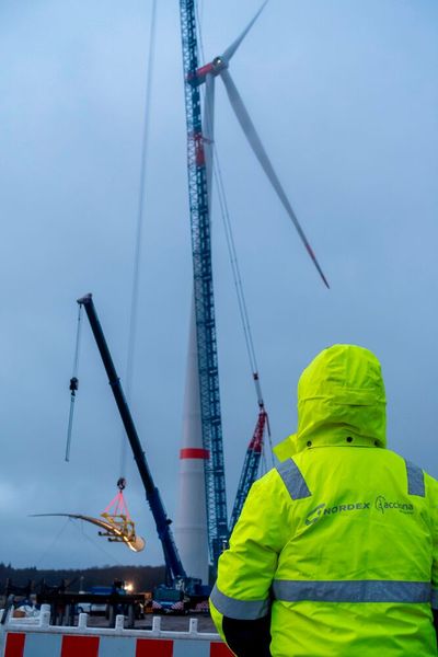 Nordex stieg in letzter Zeit zum führenden Onshore‑Hersteller in Deutschland auf. Seit dem letzten Jahr hält das Unternehmen rund 30 Prozent der Marktanteile in diesem Windkraftsektor. (Bild: Nordex)