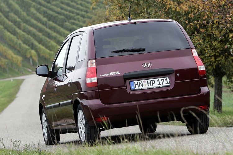 … der Hyundai Matrix, … (Hyundai)
