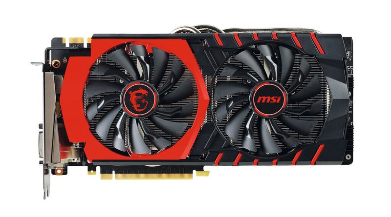 Für hohe Frameraten auch bei 4K-Auflösung sorgen gleich zwei MSI-Grafikkarten mit GeForce GTX 980 Ti im SLI-Verbund. (Bild: MSI)