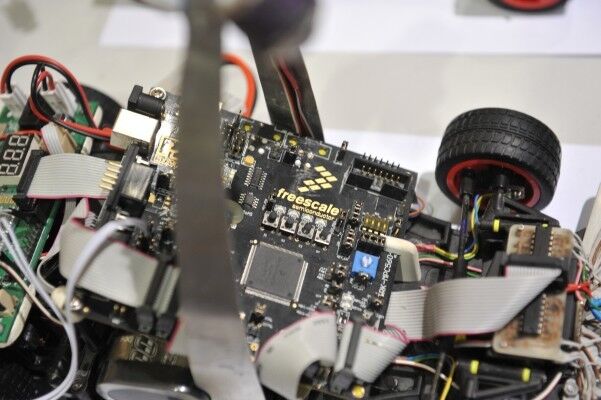 Freescale-Cup Weltmeisterschaft 2014: Impressionen (Bild: Fraunhofer IIS Peter/Roggenthin)
