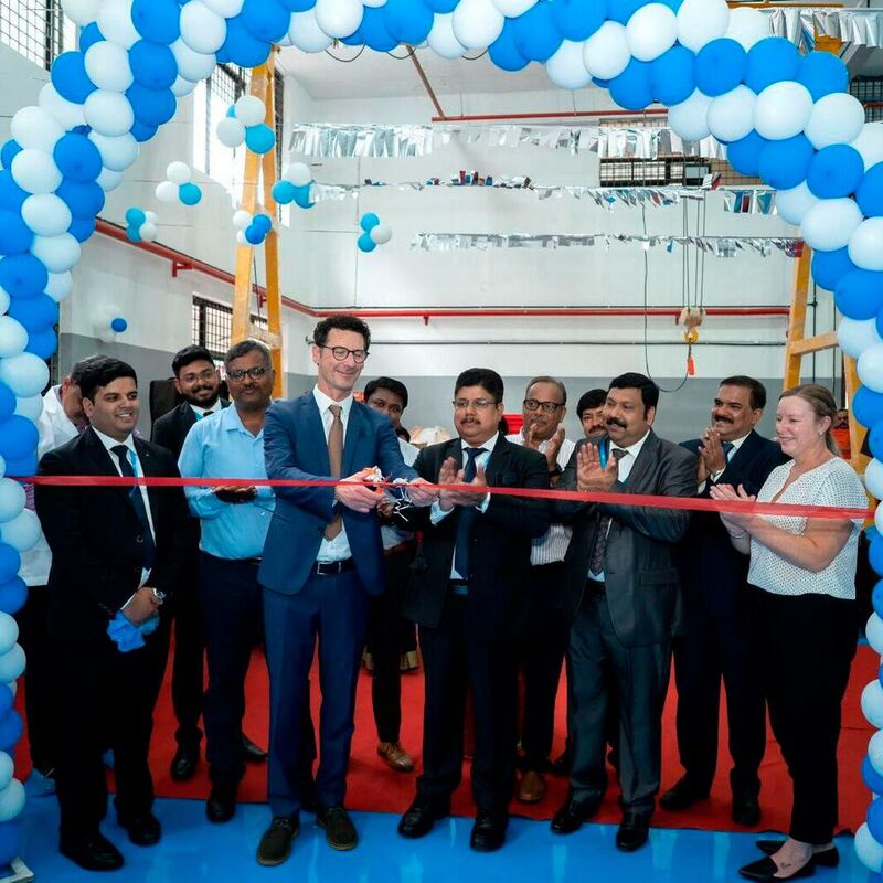 Husky celebrated the first integrated injection moulding system for blood collection tube (BCT) production in India.