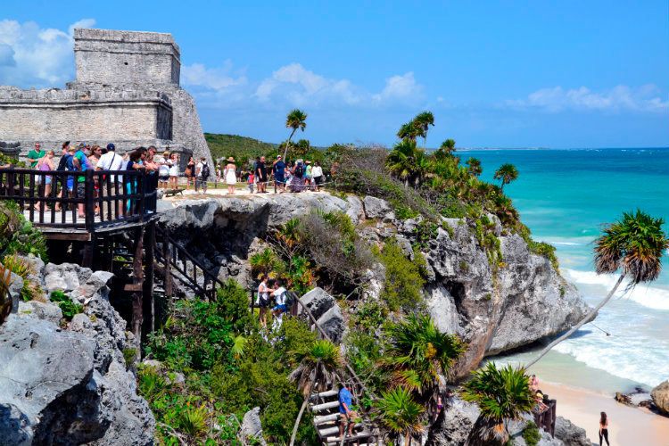Sie liegen direkt an der sogenannten Riviera Maya. (Mauritz)