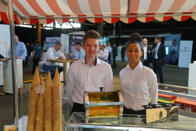 Für eine kühle Erfrischung war auch gesorgt. (Bild: Nuvias)