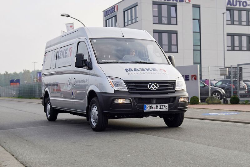 Saic drängt mit einem Elektro-Van auf den deutschen Markt. Der Start erfolgt in Kooperation mit der Maske Fleet GmbH. (SAIC Mobility Europe)