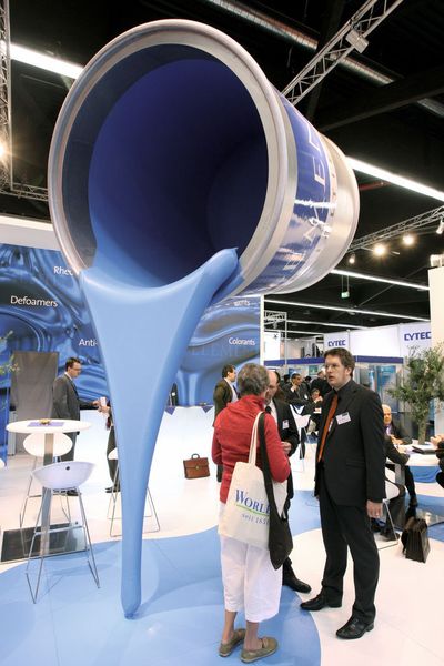 Das Top-Event der europäischen Coatings-Community ist die European Coatings Show in Nürnberg. (Nürnberg Messe)