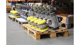 Versandfertig liegen die Armaturen für die H₂-Technologie bei Samson Pfeiffer bereit. (Bild: Samson)