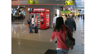 Fotomontage: So werden die kommenden Media-Markt-Automaten aussehen. (Quelle: Media Markt) (Archiv: Vogel Business Media)