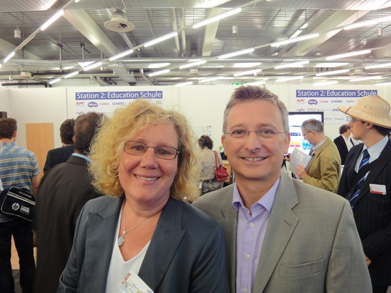 Lilian Binder, Ingram Micro, und Thomas Jell, Excito (Archiv: Vogel Business Media)