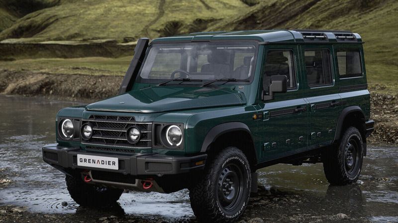 Dieses Modell wartet nun in Kundenhand auf den Offroad-Einsatz: der Ineos Grenadier in der Trialmaster Edition. (Bild: Woltmann-Gruppe)
