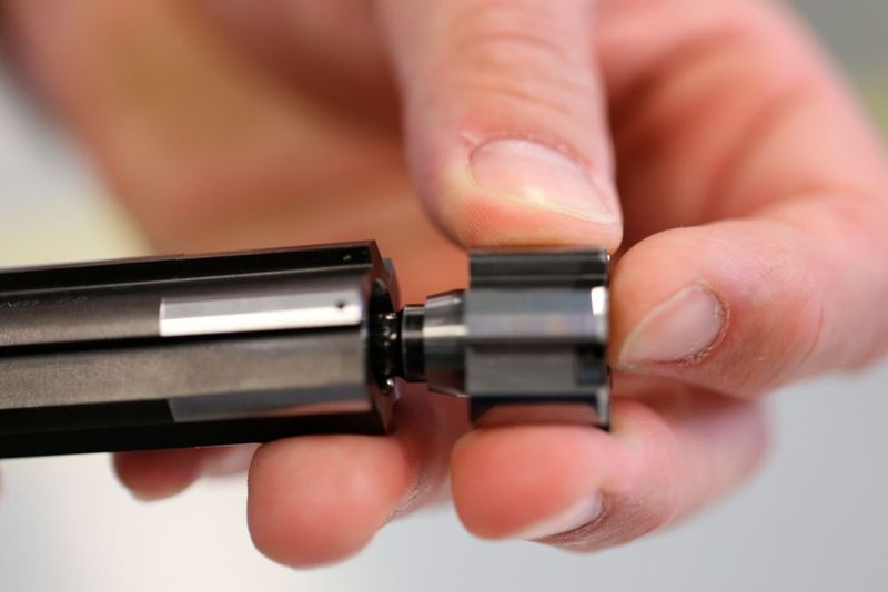 Neues Reibahlenkonzept mit Wechselkopf von Mapal. (Matthias Böhm)