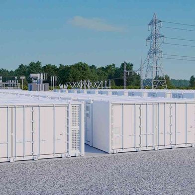 Ausgelegt für eine Speicherdauer von rund 4 h, wird die Anlage in Brunsbüttel die "Gridstack Pro 5000 "-Plattform von Fluence nutzen.  (Bild: Fluence)