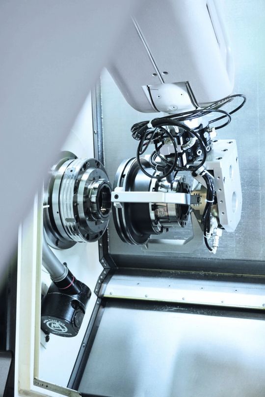 (Die AC-Linie für die Automatisierung beim Spannen von Werkstücken. Bild: Hainbuch)