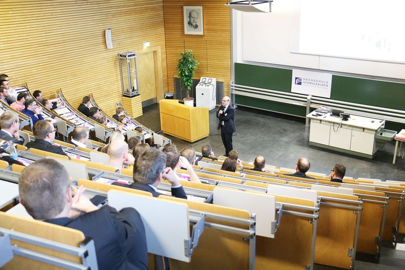 Lecture hall at Schmalkalden University. (Messe Stuttgart)