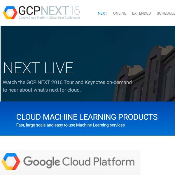 Googles Cloud-Plattform stellt vortrainierte Modelle zur Verfügung, die vorhandene APIs wie  Google Translate API und Cloud Vision API einschließen. 