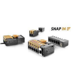 Omnimate 4.0 – Steckverbinder mit Snap In-Technologie(Bild:  Weidmüller)