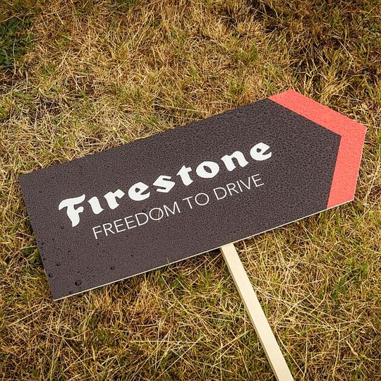 In Zukunft soll es mit der Marke Firestone aufwärts gehen. In Zukunft soll es mit der Marke Firestone aufwärts gehen.