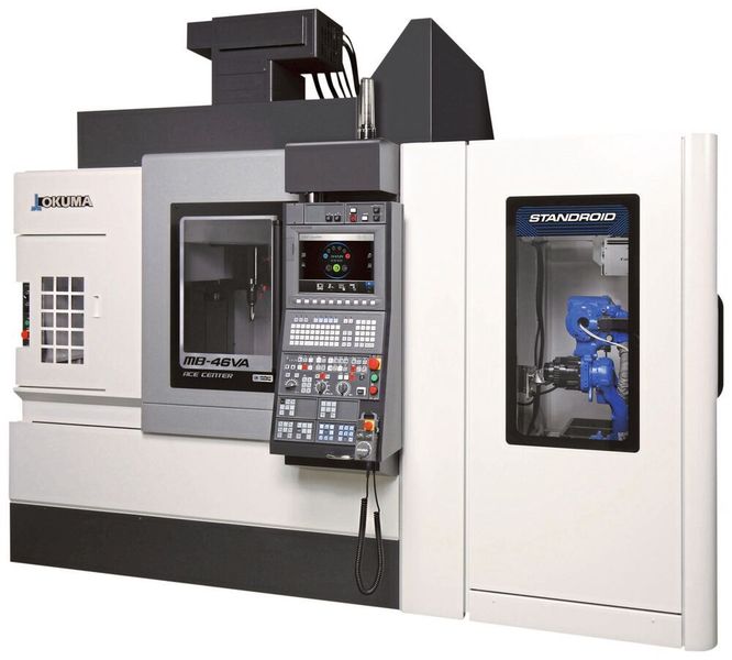 Okuma bietet moderne Automatisierungslösungen wie Standroid für Unternehmen jeder Grösse.  (Okuma)