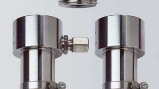 Edelstahl-Durchflussarmaturen ARF 200 und ARF 202  (Bild: Knick)