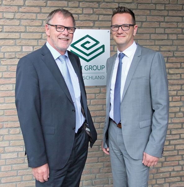 Ab Mitte Juli verstärkt Andreas Köster (r.) die Geschäftsführung der BLM Group Deutschland GmbH. Bis Ende des Jahres wird er die Geschäfte gemeinsam mit Dr. Rainer Vanck führen, der die Leitung der deutschen Tochtergesellschaft der italienischen Unternehmensgruppe zum April 2014 übernommen hatte. (BLM)