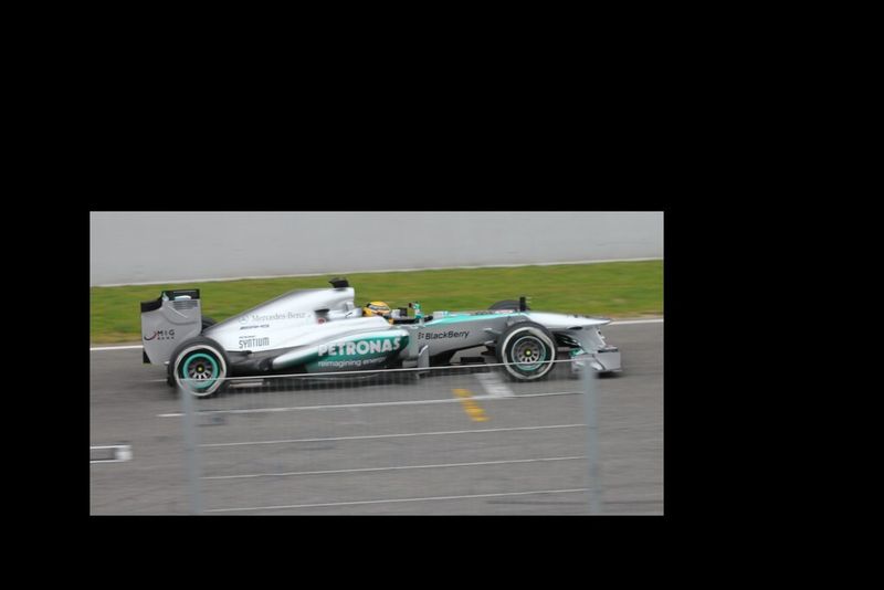 Sage sponsert Marussia F1 Mannschaft - hier freies Training der F1 Mannschaften in Barcelona. (Bild: Fouhy)