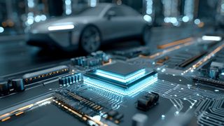 Designed for demanding in-vehicle environments, the 28nm SuperFlash Gen 4 Automotive Grade 1 platform supports robust embedded flash for automotive MCUs and connected systems. (symbolic image) (Source: © lil - stock.adobe.com)