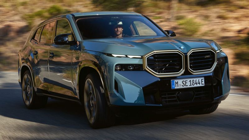 BMW zeigt die Serienausführung des Geländewagens XM.  (Bild: Enes Kucevic/BMW)
