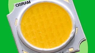 Die Serie SOLERIQ S von Osram wird von Schukat vertrieben. Dabei handelt es sich um eine COB-LED mit einem diffus-weißem Licht. (Bild: Osram Opto Semiconductors)