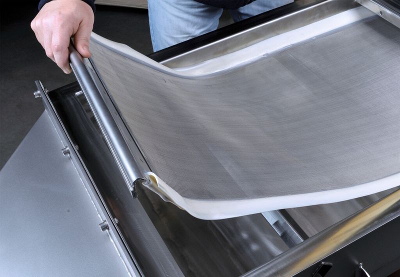 Dank modularer Bauweise ist ein Siebwechsel einfach und schnell möglich. (Bild: Engelsmann)