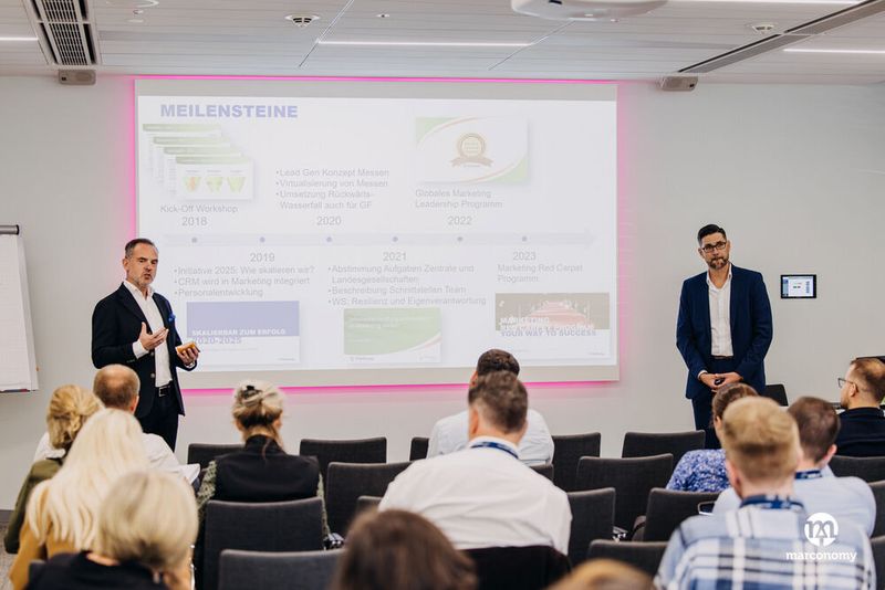 Impressionen der marconomy B2B Marketing Days 2023 (Bild: www.bkfotofilm.de – marconomy)