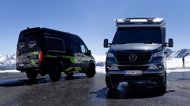 Die Kernmarke der Erwin-Hymer-Gruppe schickt mit den beiden Editionsmodellen zwei Allrad-Fahrzeuge zu Preisen jenseits der 100.000-Euro-Marke ins Rennen. (Bild: Erwin-Hymer-Gruppe)