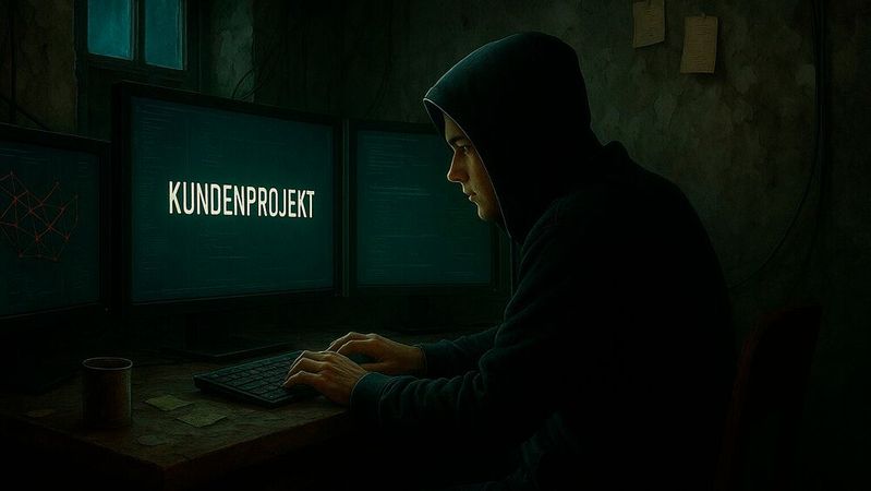 Die Forscher von Unit42 wiesen nach, wie sie mithilfe eines überprivilegierten KI‑Agenten in Vertex AI Zugangsdaten eines GCP‑Dienstkontos aus dem Metadienst auslesen und so auf Kundenprojekte zugreifen konnten.(Bild:  Dall-E / Vogel IT-Medien GmbH / KI-generiert)