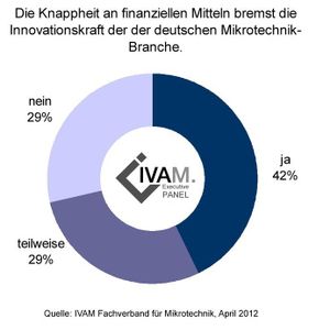42 Prozent der Befragten sehen sogar die Innovationskraft der Branche an sich bedroht.