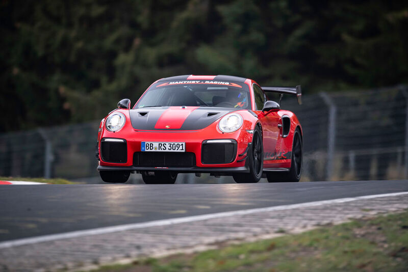 Der heckgetriebene Sportwagen schafft maximal 340 Stundenkilometer.
 (Porsche)