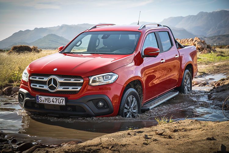 Mercedes steigt ins Pick-up-Geschäft ein. Ab November steht die X-Klasse bei den Händlern. (Daimler)