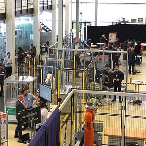 Beim Open Lab Day am Fraunhofer-IPA präsentierten die Projektpartner zahlreiche Anwendungen zu allen  Themen der Sicherheit. 