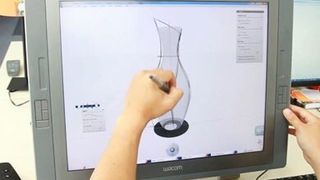 Das Zeichenprogramm ist wie das Zeichnen auf Papier. Mit CATIA Natural Sketch sehen Striche aus wie mit einem echten Stift auf Papier gezeichnet. (Bilder: Dassault Systèmes) (Archiv: Vogel Business Media)