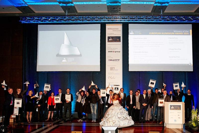 Gewinnwer des Aluminium Awards 2014 (Bild: Reed Exhibitions)