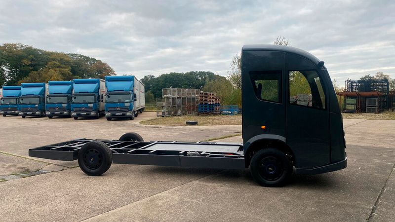 Das elektrische letzte Meile Fahrzeug soll unter anderem mit seiner modularen Bauweise überzeugen. (Cityfreighter)