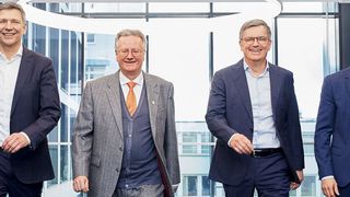 Der Lapp-Vorstand freut sich über das überproportionale Wachstum.  (Lapp)