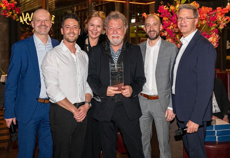 Die CyProtect AG wurde zweimal ausgezeichnet: hier als Channel Champion Deutschland (Bild: Claus Uhlendorf / Eset)