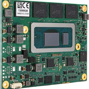 conga-HPC/mRLP: Das COM-HPC-Mini-Modul von Congatec ist kompakt, leistungsstark und ausgelegt für moderne High-Speed-Schnittstellen.(Bild:  Congatec)