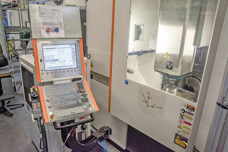 Das Bearbeitungszentrum von GF Machining Solutions mit der TNC-Steuerung von Heidenhain. (Bild: Expert)