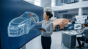 In einer Umfrage von Capgemini gaben zwei Drittel der Befragten von Autoherstellern an, ihre Konzeptphasen mittels KI bereits deutlich beschleunigt zu haben. (Bild: KI-generiert)