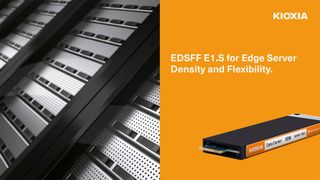 Die XD6-Laufwerke mit E1.S-Formfaktor von Kioxia eignen sich insbesondere für Mega-Rechenzentren.  (Kioxia)