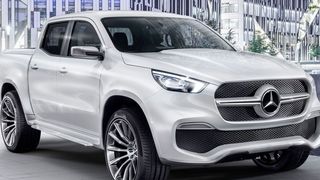 Mercedes hat seinen ersten Pick-up vorgestellt, die X-Klasse. (Daimler)