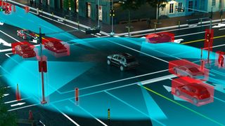 Lidar-Sensoren ergänzen die Radar- und Kameratechnik. Große Zulieferer beteiligen sich zunehmend an Start-ups, die in diesem Bereich tätig sind. (Leddar Tech)